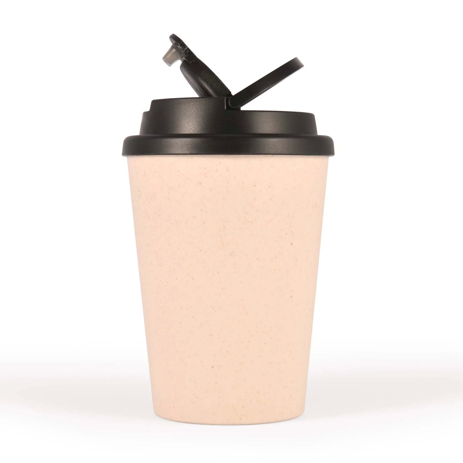 Aroma Eco 350ml Handle Lid Polypropylene Coffee Cup