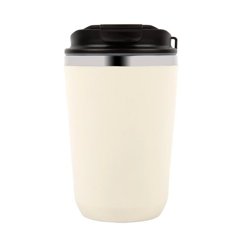 Heron 400ml Polypropylene Double Wall Coffee Cup