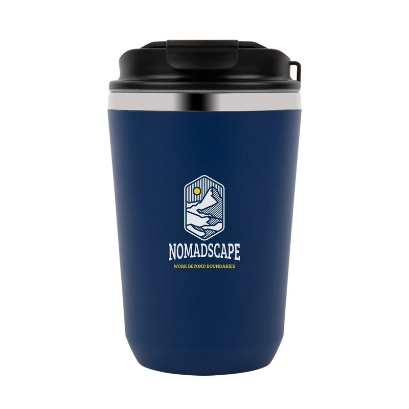 Heron 400ml Polypropylene Double Wall Coffee Cup