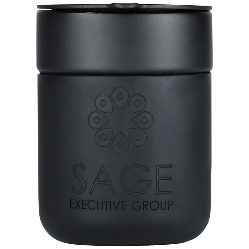 Java 330ml Ceramic Tumbler with Silicone Wrap