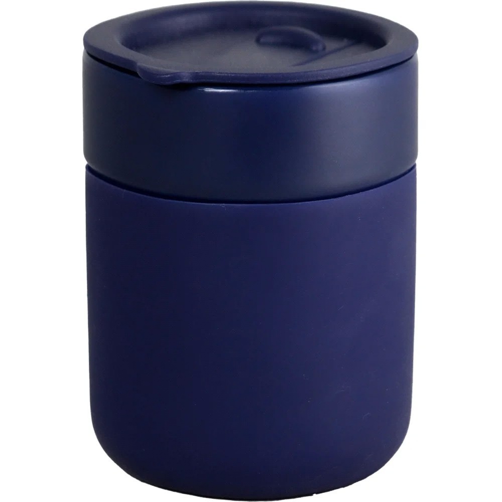 Java 330ml Ceramic Tumbler with Silicone Wrap