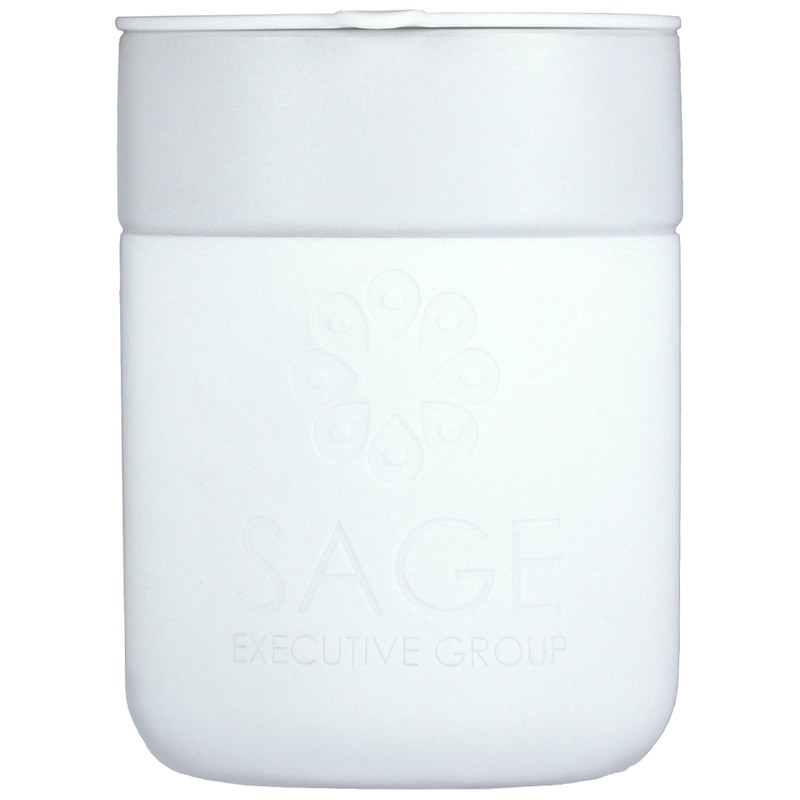 Java 330ml Ceramic Tumbler with Silicone Wrap
