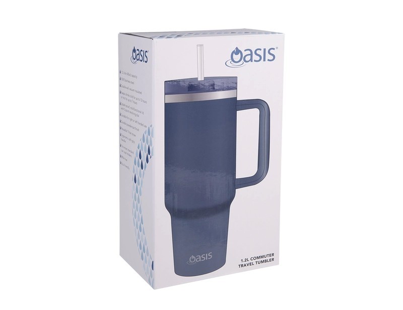 Oasis Commuter 1.2L Tritan Vacuum Travel Tumbler
