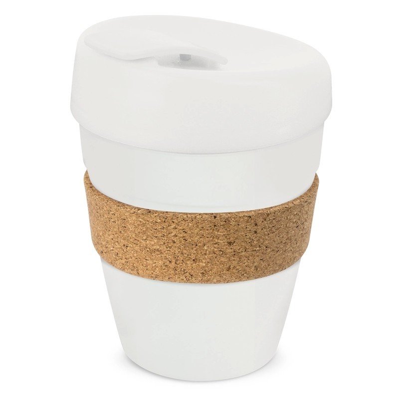 Express 350ml Polypropylene Coffee Cup with Cork Band
