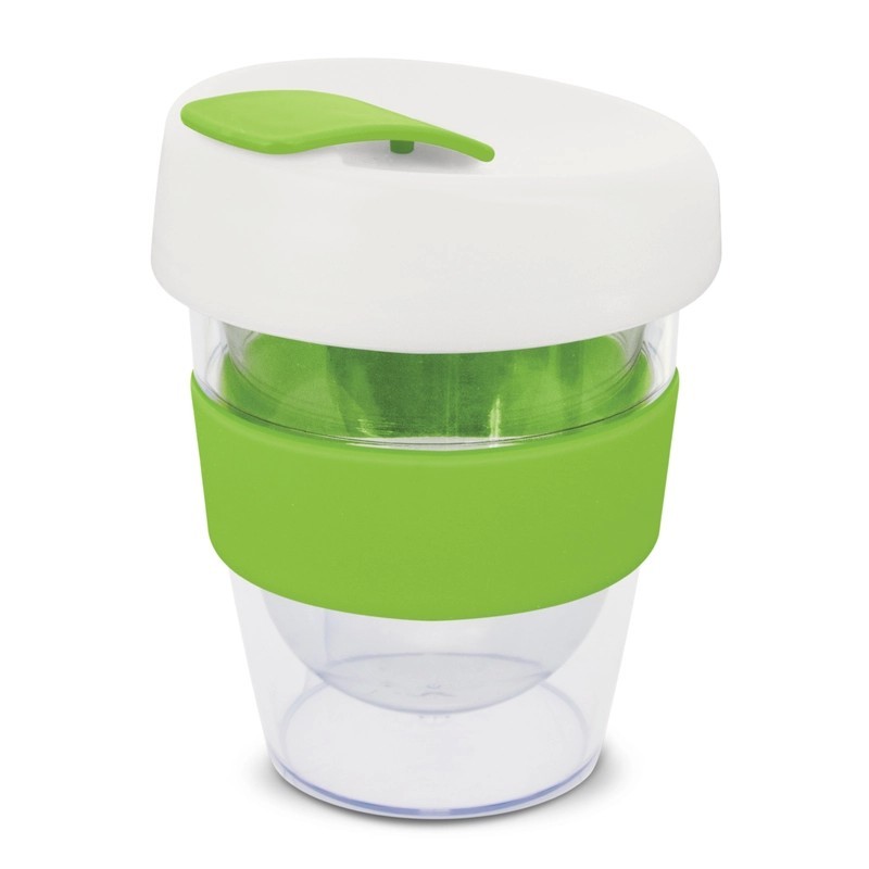 Express Leviosa 230ml Plastic Coffee Cup with Silicone Band