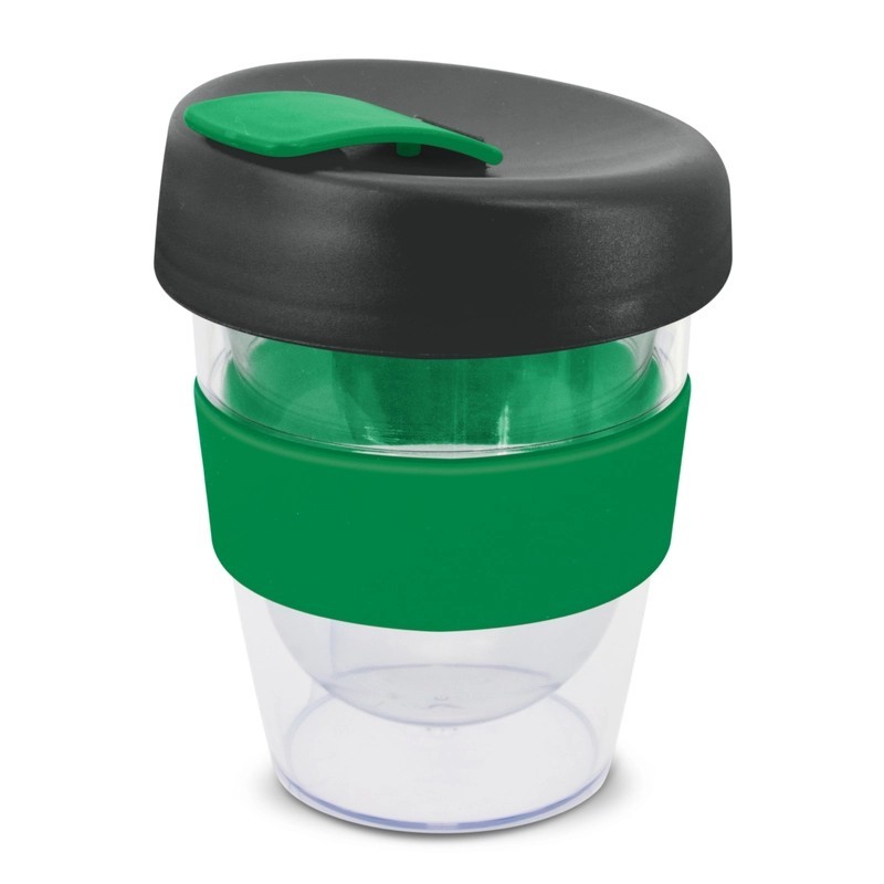 Express Leviosa 230ml Plastic Coffee Cup with Silicone Band