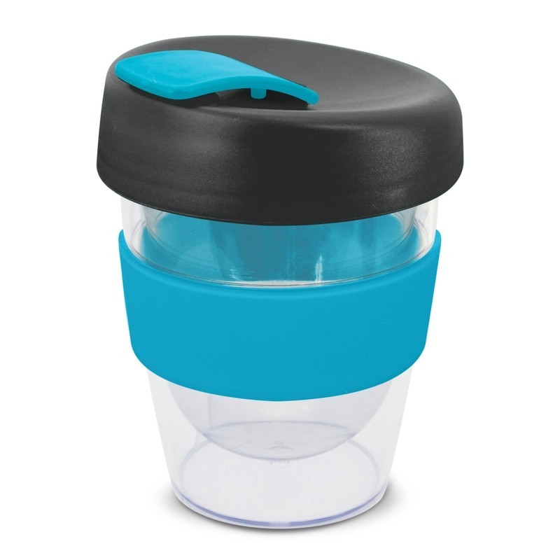 Express Leviosa 230ml Plastic Coffee Cup with Silicone Band