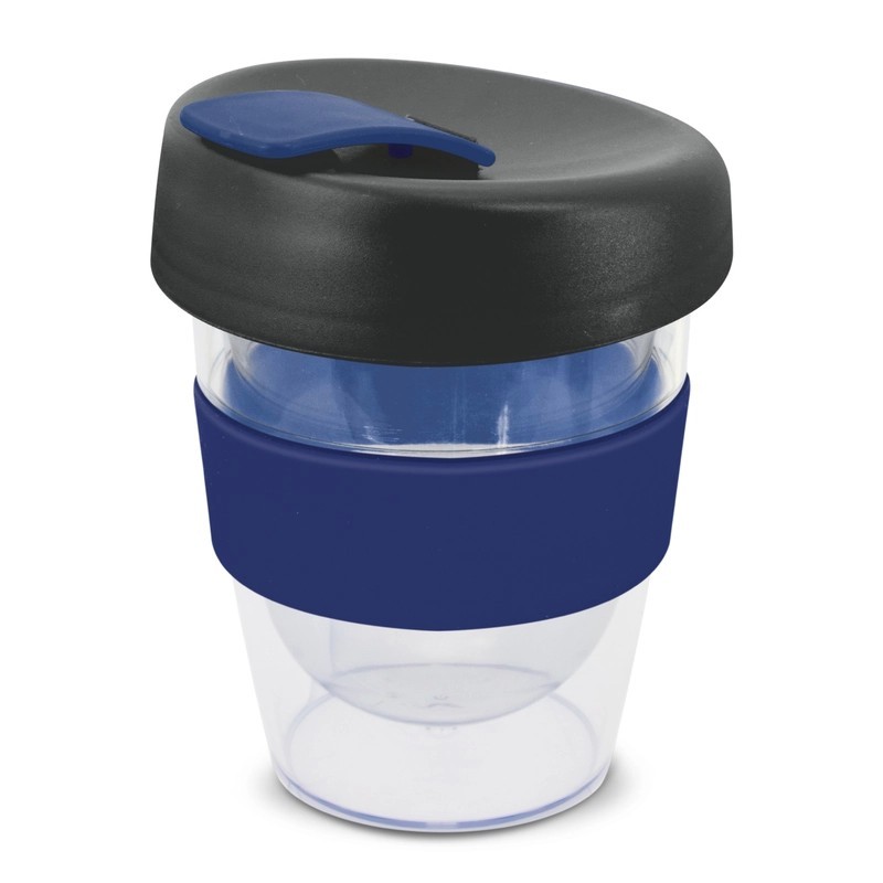Express Leviosa 230ml Plastic Coffee Cup with Silicone Band