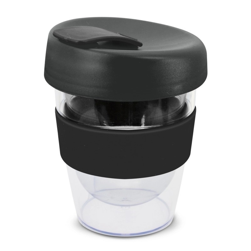 Express Leviosa 230ml Plastic Coffee Cup with Silicone Band
