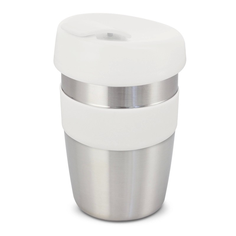 Express Elite 350ml Stainless Steel Coffee Cup with Silicone Band