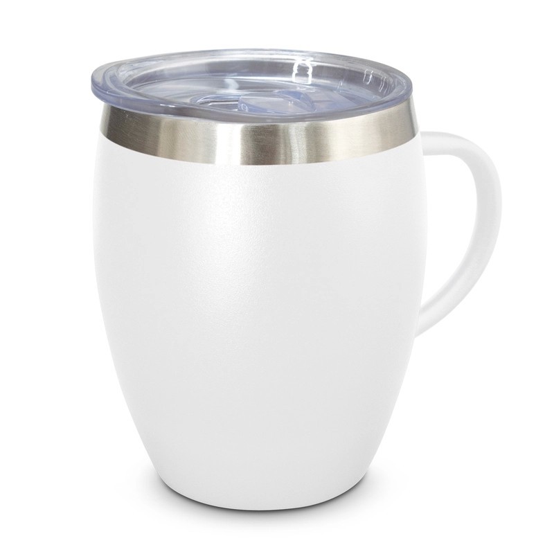 Verona 300ml Stainless Steel Vacuum Coffee Cup with Handle