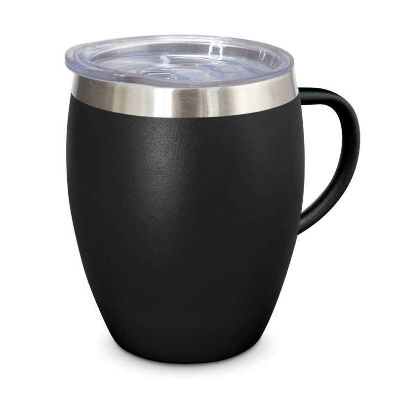Verona 300ml Stainless Steel Vacuum Coffee Cup with Handle
