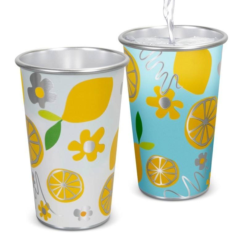 Burano Colour Changing 400ml Aluminium Coffee Cup