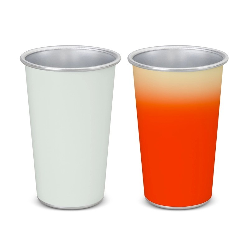 Chameleon Colour Changing 450ml Aluminium Coffee Cup