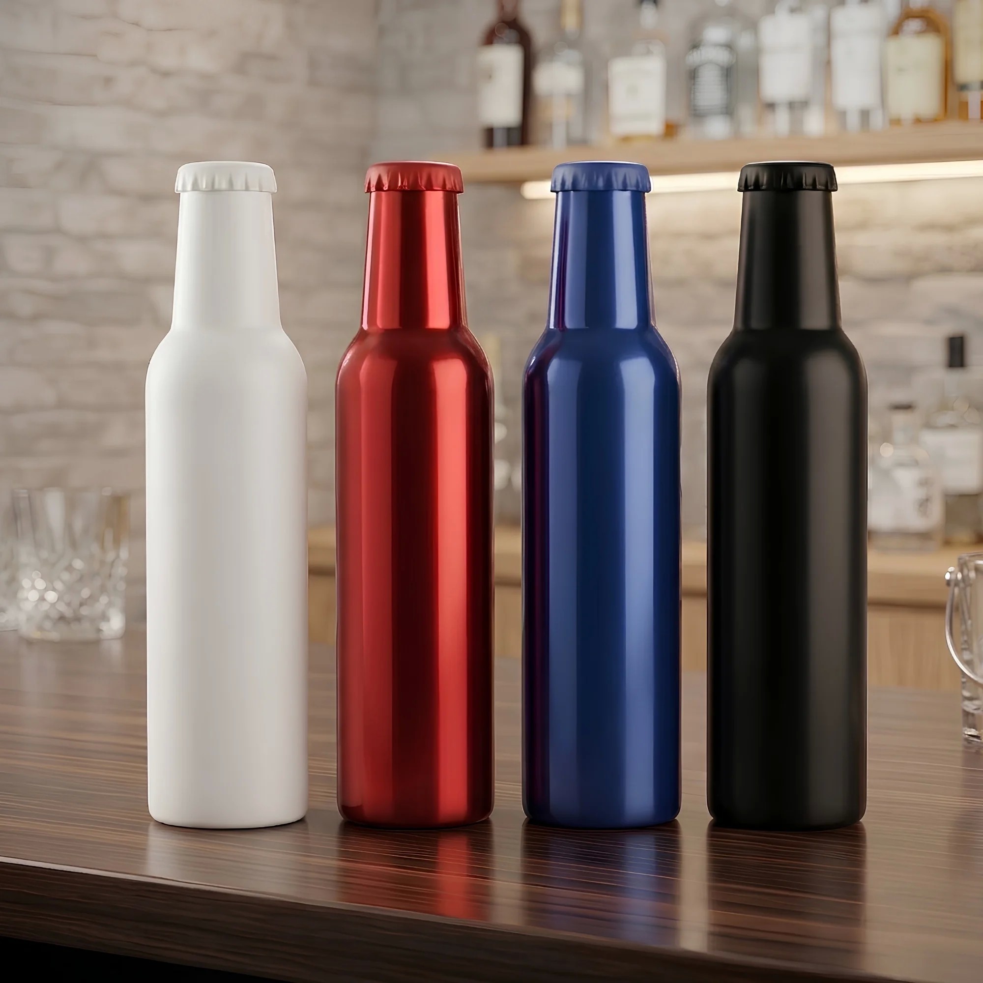 Alpine 450ml Glass Drink Bottle