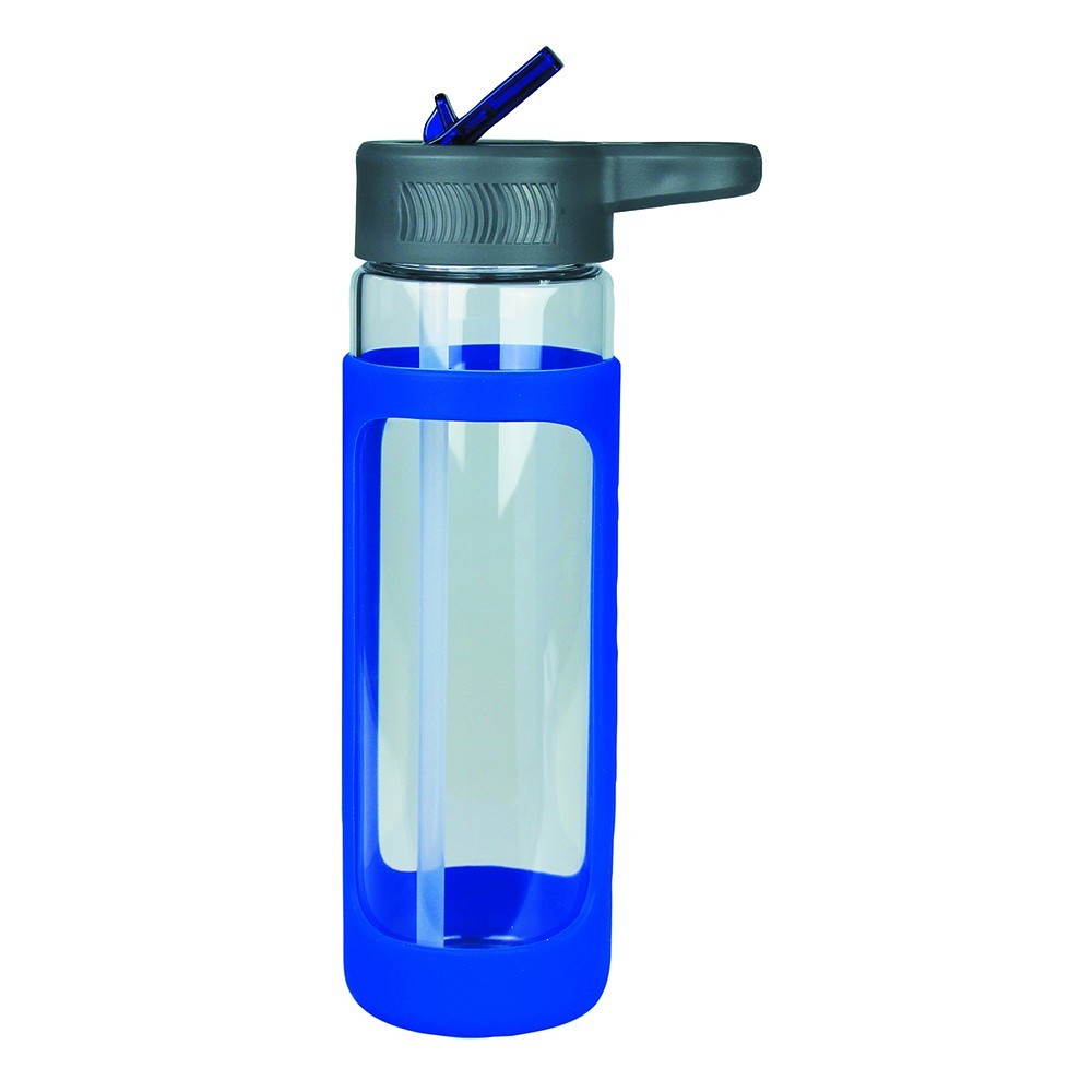 Glass Bottle with Silicone Cover 600ml
