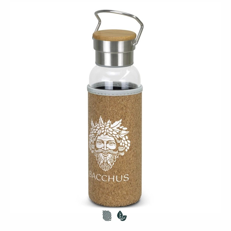 Nomad 600ml Cork Sleeve Glass Bottle