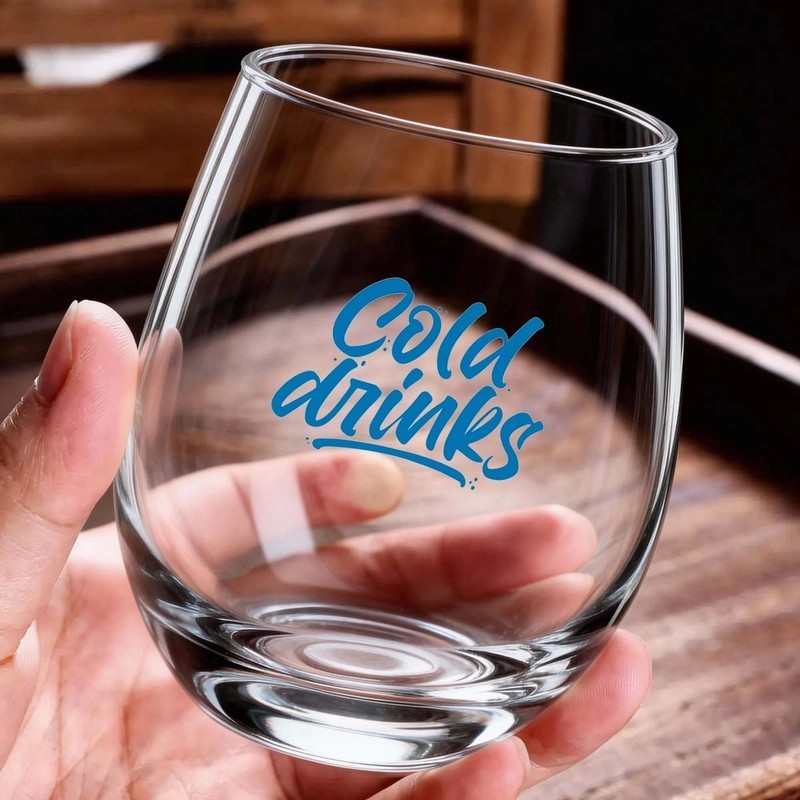 Phil 535ml Glass Cup