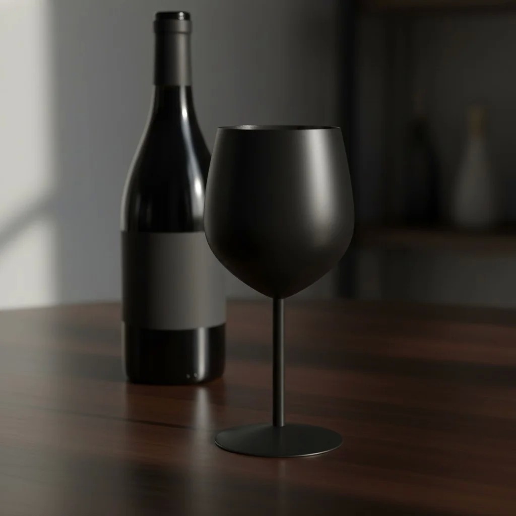 Bella Stainless Steel Wine Glass