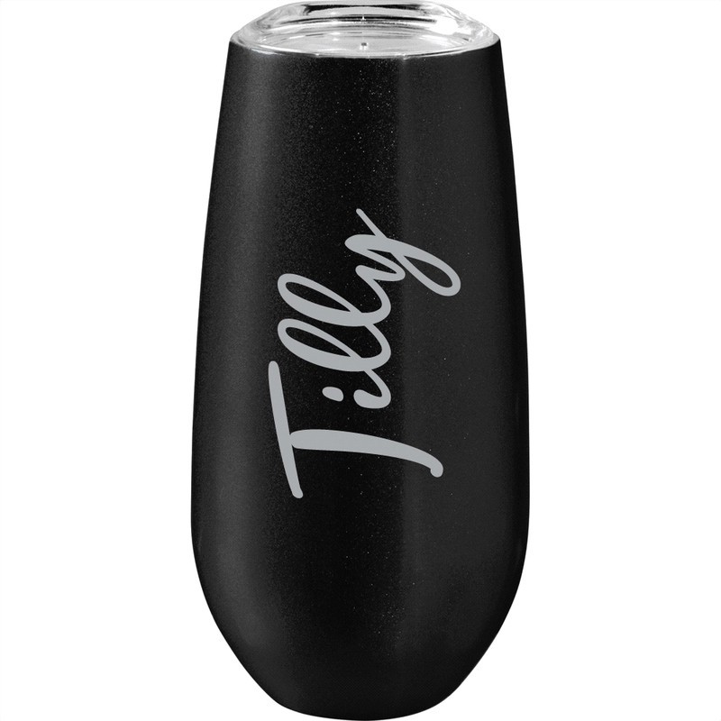Rosa 170ml Stainless Steel Vacuum Champagne Flute