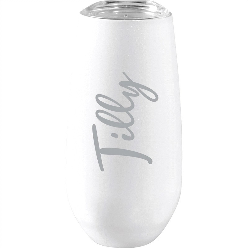 Rosa 170ml Stainless Steel Vacuum Champagne Flute