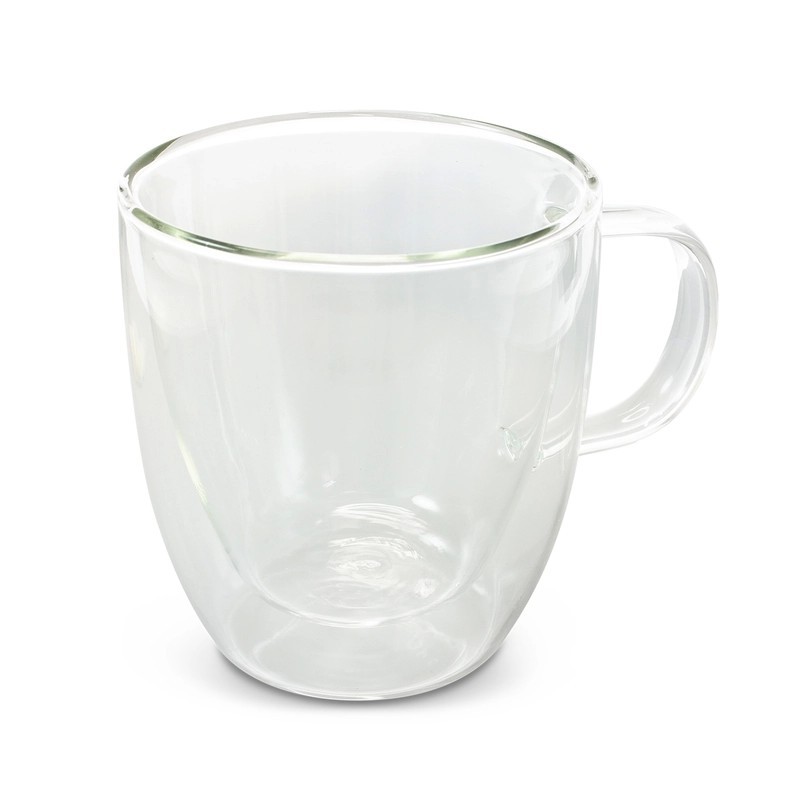 Riviera 310ml Glass Double Wall Cup