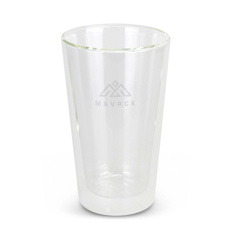 Tivoli 400ml Double Wall Glass Tumbler
