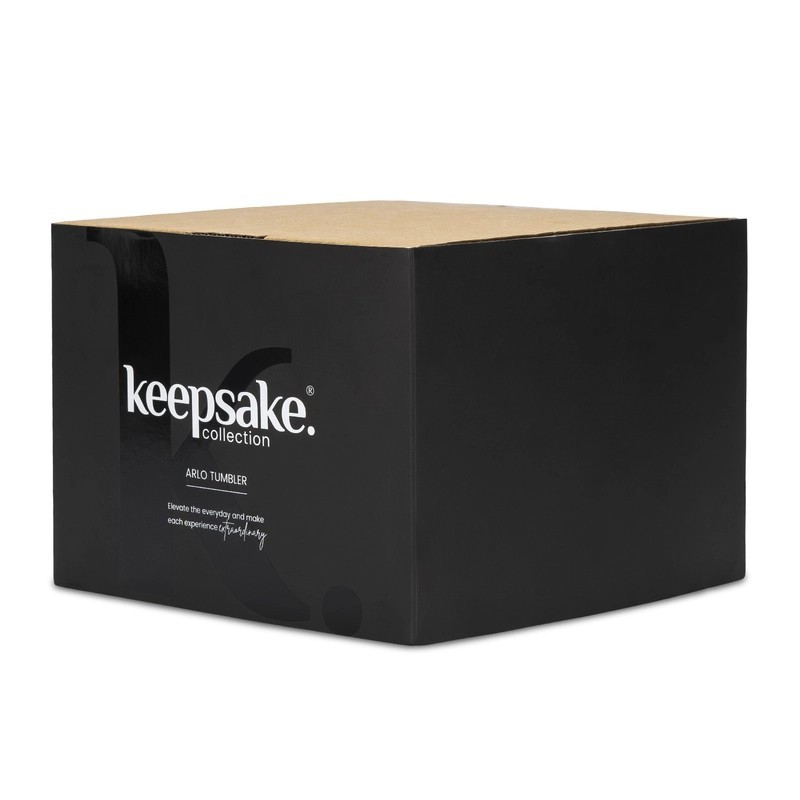 Keepsake Arlo 4 Piece 350ml Glass Tumbler Set