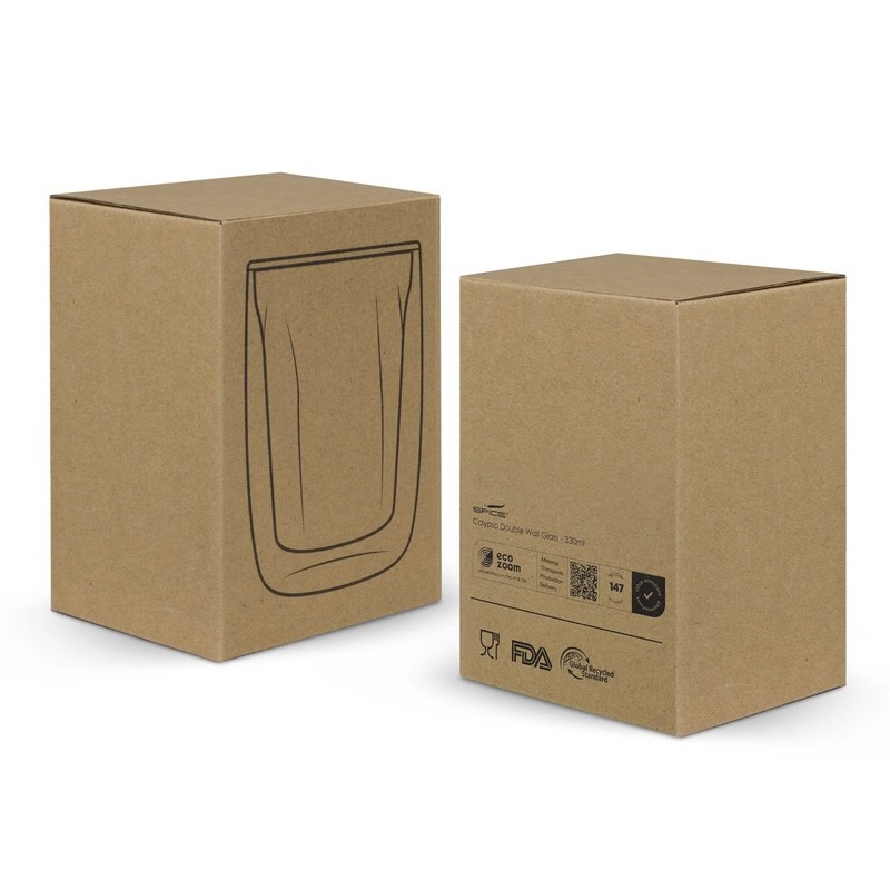 SPICE Calypso 330ml Double Wall Glass Tumbler