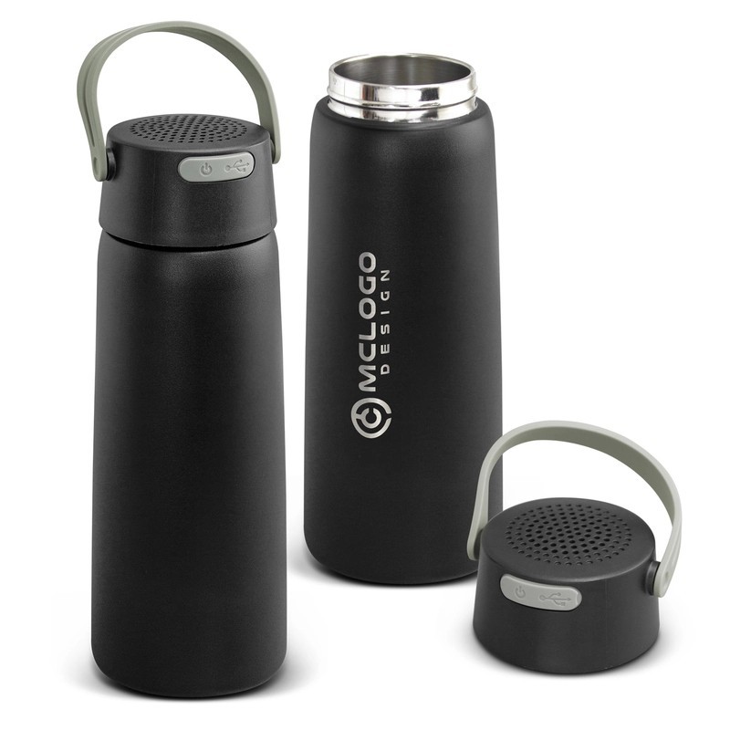 700ml Stainless Steel Vacuum Bottle with Bluetooth Speaker