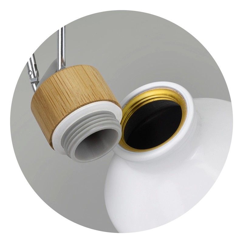 Dante 750ml Bamboo Lid Aluminium Bottle