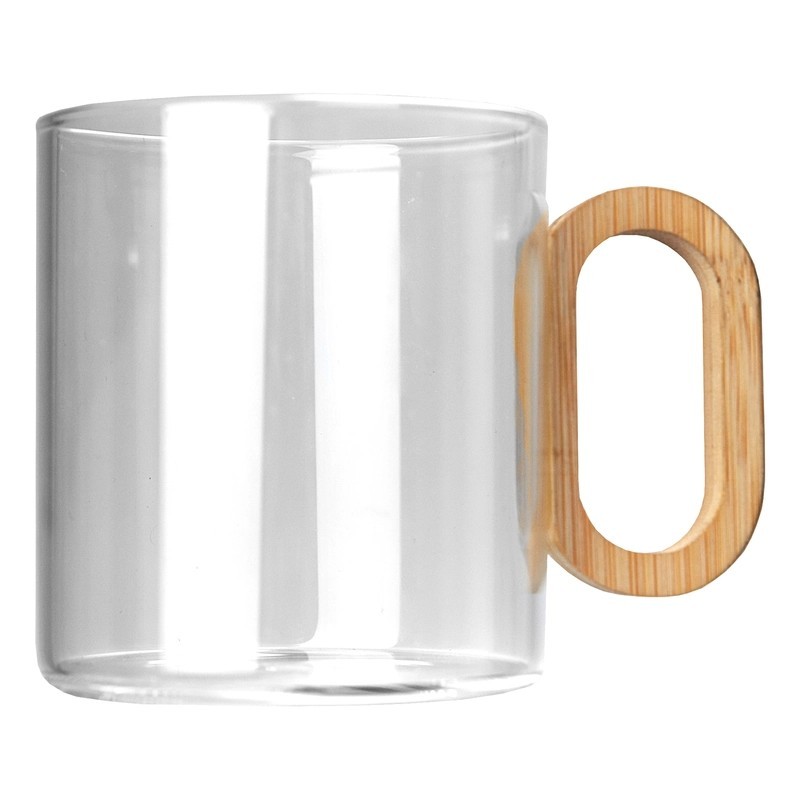 Cottage 330ml Glass Coffee Cup