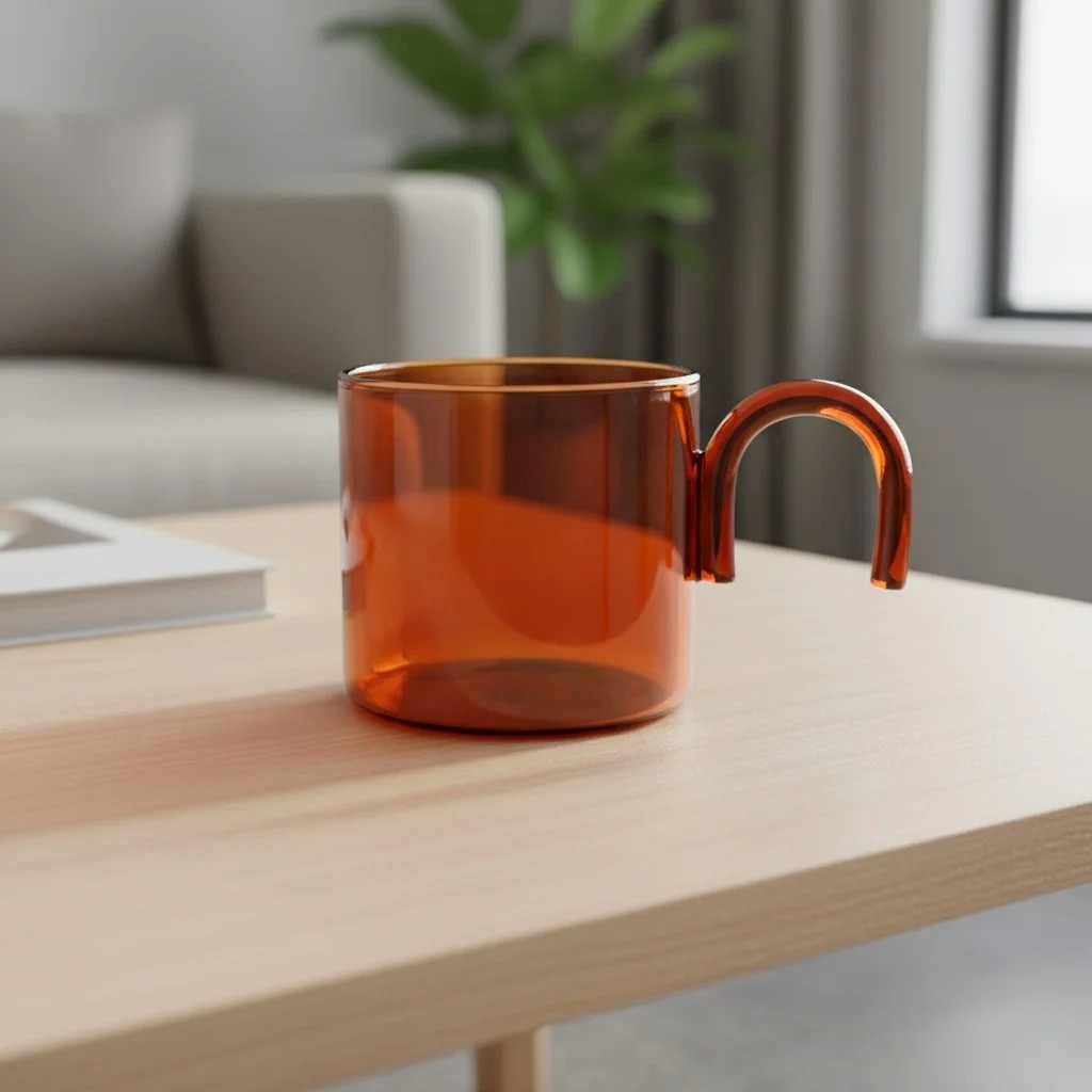 Montilla 300ml Glass Tea and Coffee Cup