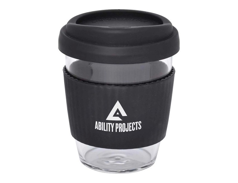 Cafe 390ml Borosilicate Coffee Cup