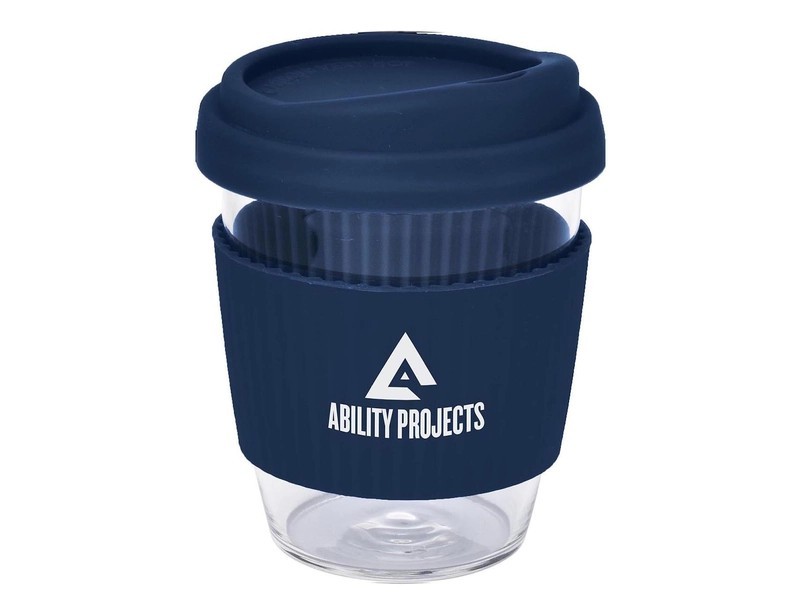 Cafe 390ml Borosilicate Coffee Cup