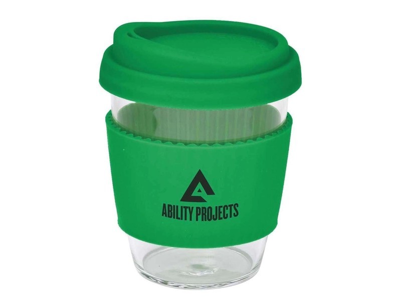 Cafe 390ml Borosilicate Coffee Cup