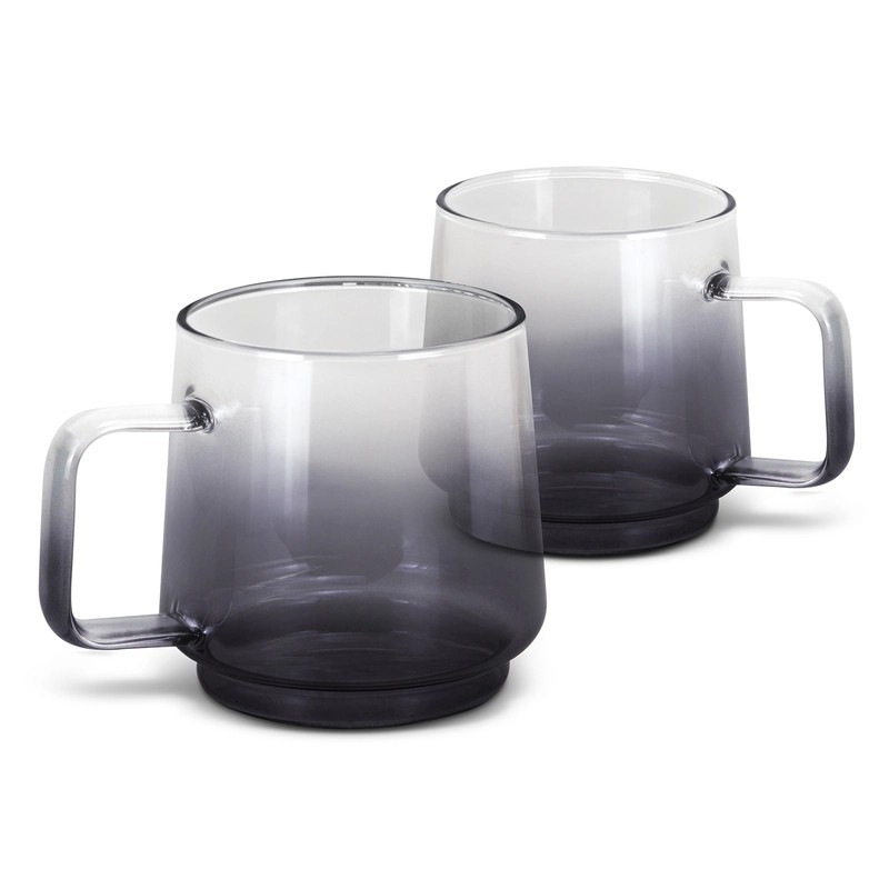Keepsake Dusk 2 Piece Borosilicate Coffee Cup Set