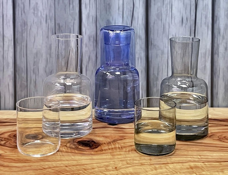 Lux Borosilicate Carafe and Tumbler Set