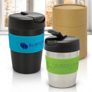 Eco-Friendly Laser-Engraved Metal Mugs with Your Logo